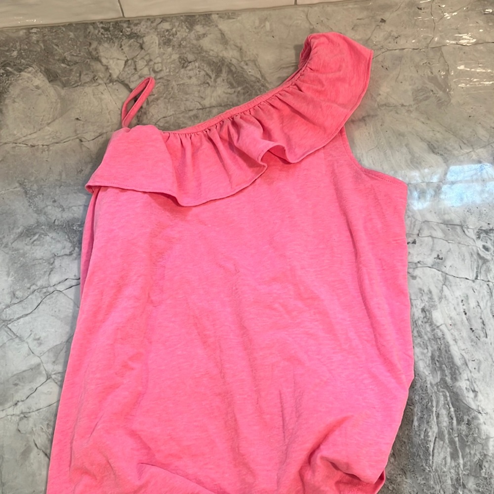 Lilly Pulitzer kids ruffle tank